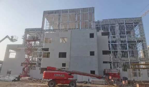 纤维增强水泥板墙泄爆墙